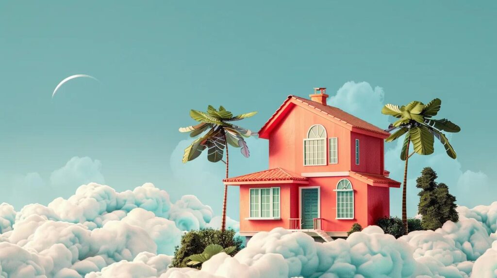 buying a new home no text no lettering