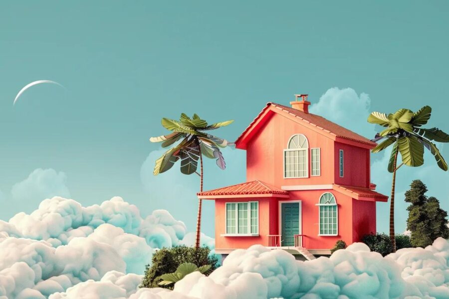 buying a new home no text no lettering