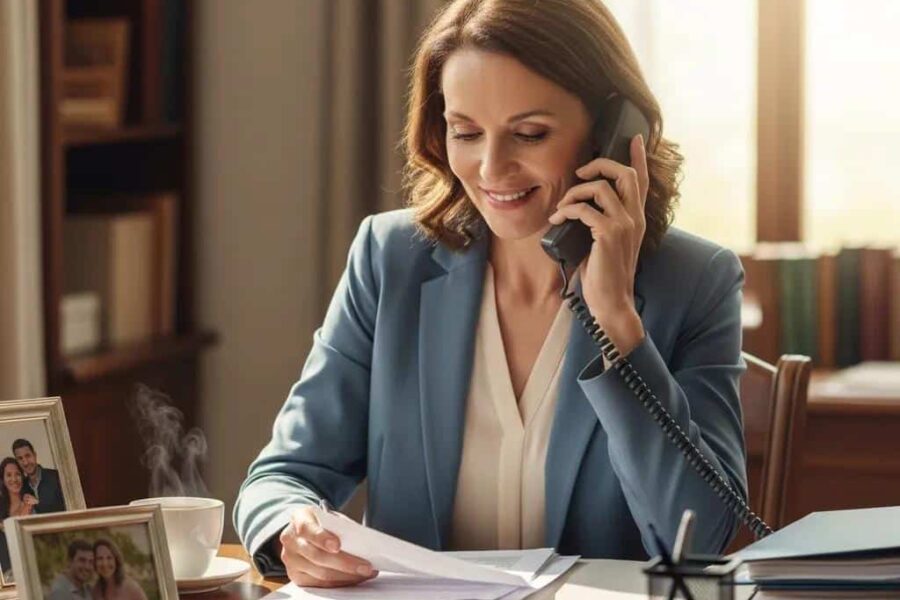 Trustee communicating with beneficiaries while reviewing trust documents