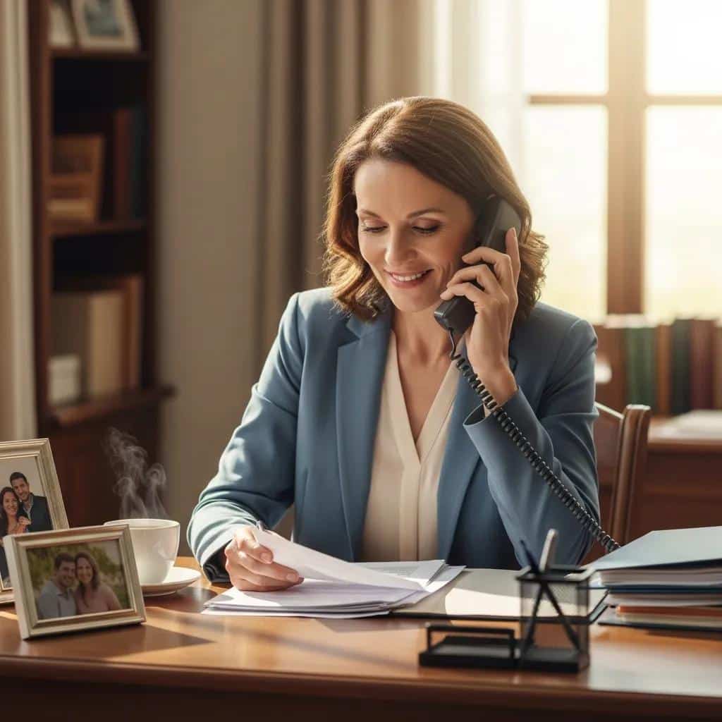 Trustee communicating with beneficiaries while reviewing trust documents
